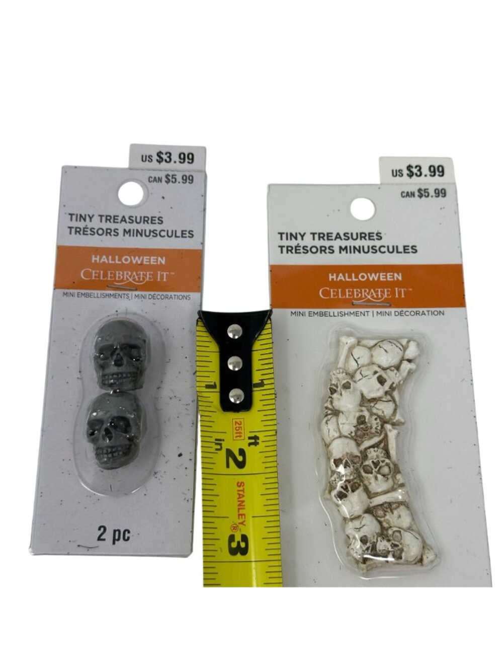 Halloween Skeletons Tombstones Miniatures Lot Celebrate It Tiny Treasures Decor - Picture 7 of 14